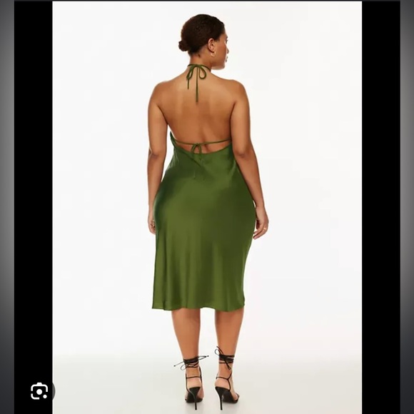 Aritzia nightwood dress grotto green - Picture 3 of 7